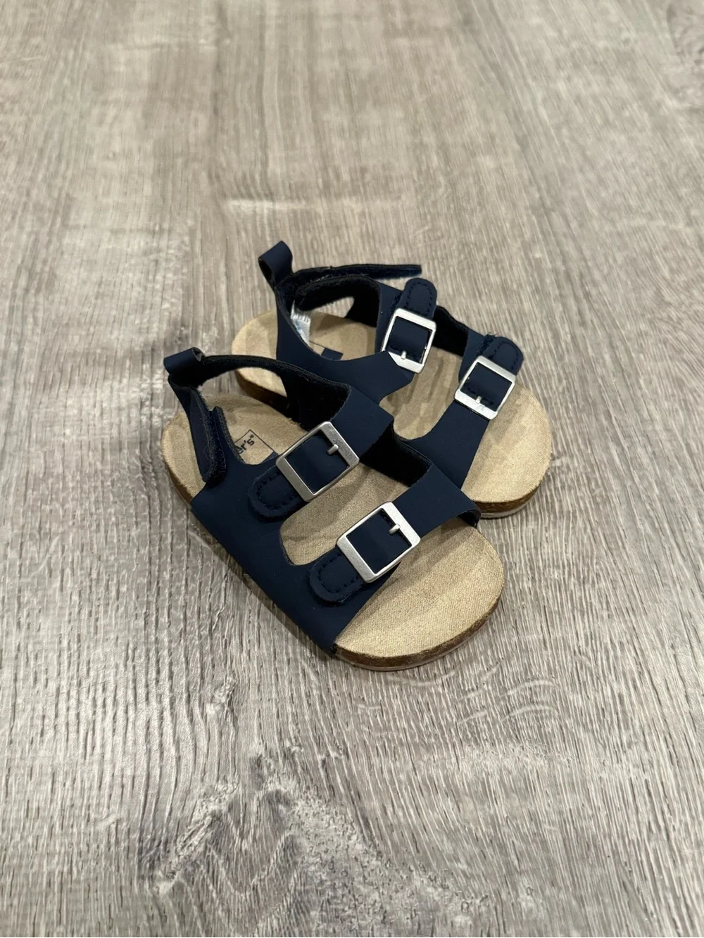 Carters Baby Boy Sandals - Navy Size 6-9 Months